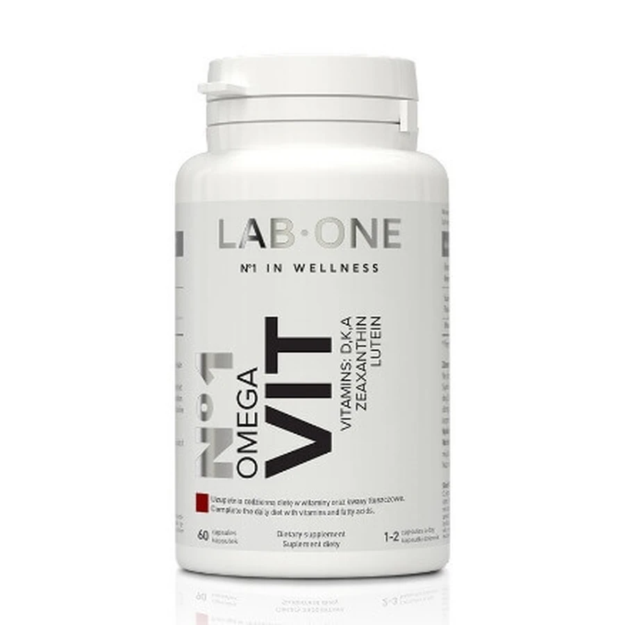 Lab One N1 Omega Vit 60 капсул: ціни та характеристики