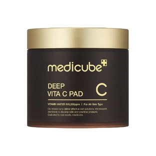 Диски з тонером, просочені вітаміном С Deep Vita C Pad, 70 шт, Medicube