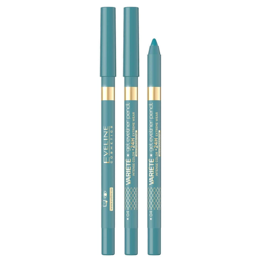 Водостійка гелева підводка Eveline Cosmetics Variete 04 Lagoon: ціни та характеристики