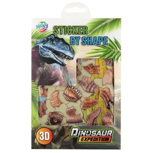 Наклейки у формі динозаврів, наклейки 3D T.Rex