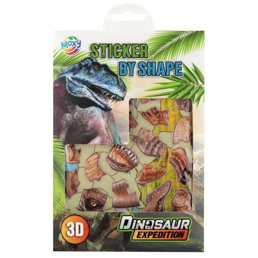 Наклейки у формі динозаврів, наклейки 3D T.Rex: ціни та характеристики