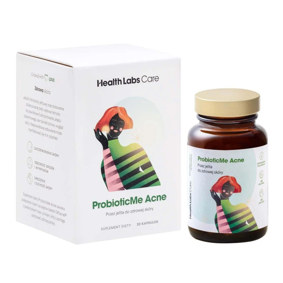 HealthLabs ProbioticMe Acne, 30 капсул: ціни та характеристики