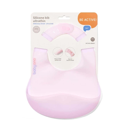 BabyOno, ультратонкий силиконовый нагрудник, розовый, от 6 месяцев, 1 шт.: цены и характеристики