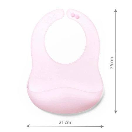 BabyOno, ультратонкий силиконовый нагрудник, розовый, от 6 месяцев, 1 шт.: цены и характеристики