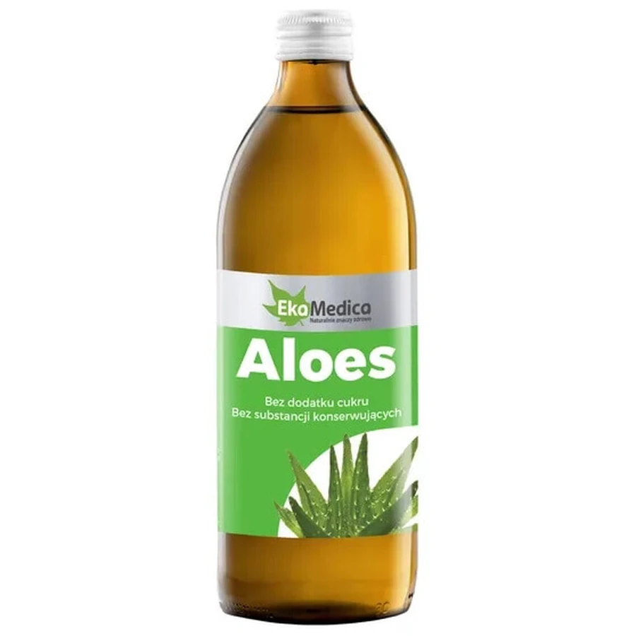 Сок Алоэ EkaMedica Suc de Aloe Vera 99,8%, 500 мл: цены и характеристики