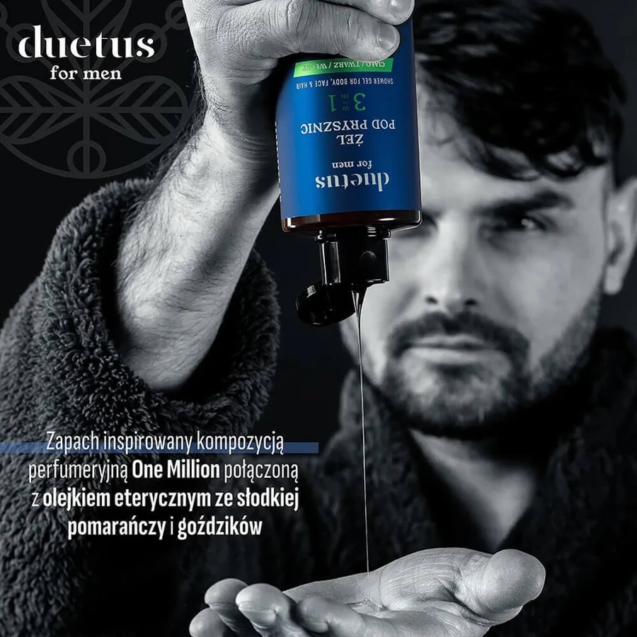 Duetus For Men, гель питательный 3 в 1, 300 мл: цены и характеристики