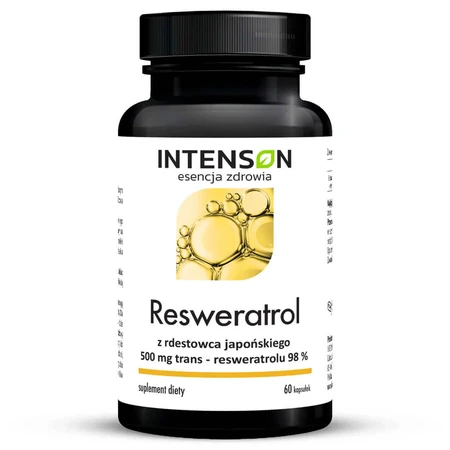 Intenson Resveratrol з споришу японського, 60 капсул: ціни та характеристики