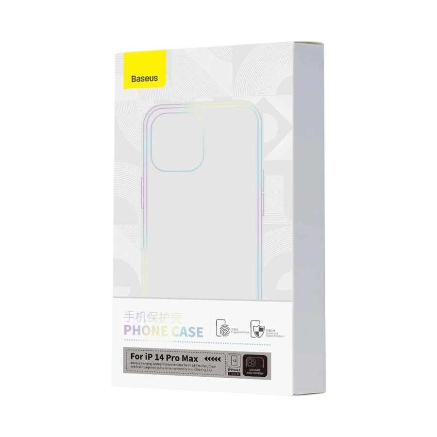 Броньований чохол Baseus Corning Case для iPhone 14 Pro Max + прозоре скло: ціни та характеристики