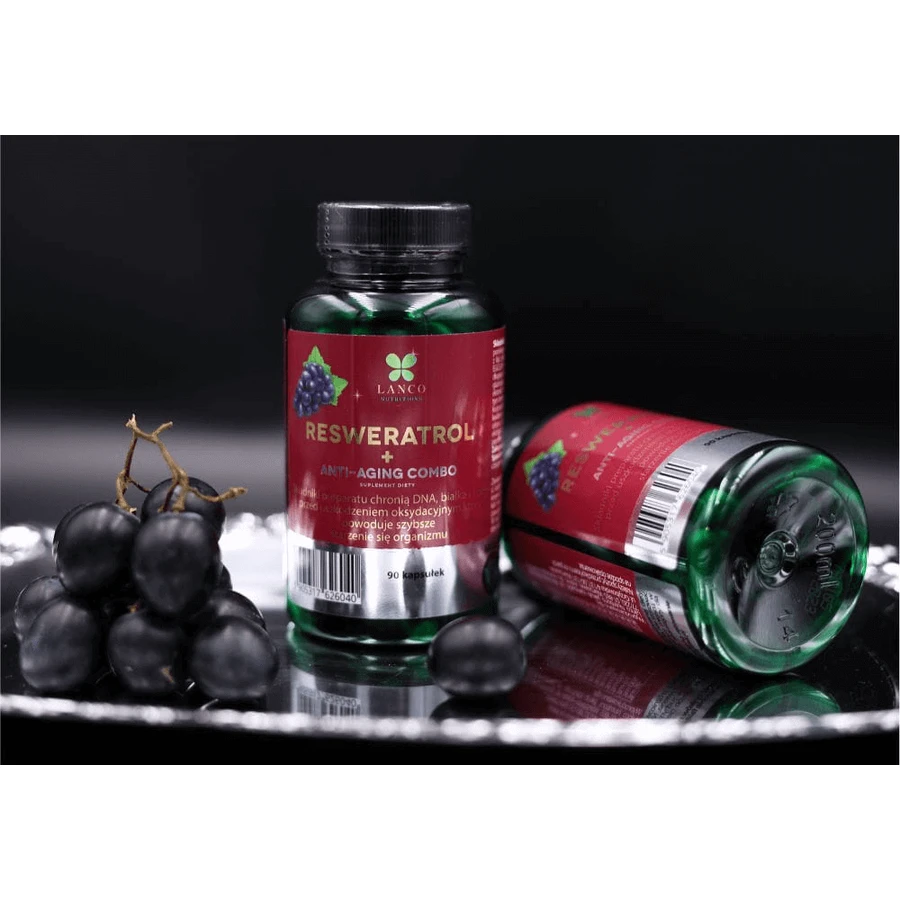 Lanco Nutritions Resveratrol + Combo anti-îmbătrânire, 90 капсул: цены и характеристики