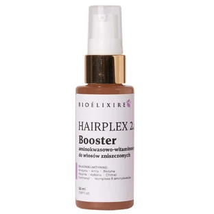 Bioelixire Hairplex 2.0 Аминокислотно-витаминный бустер для поврежденных волос, 50 ​​мл