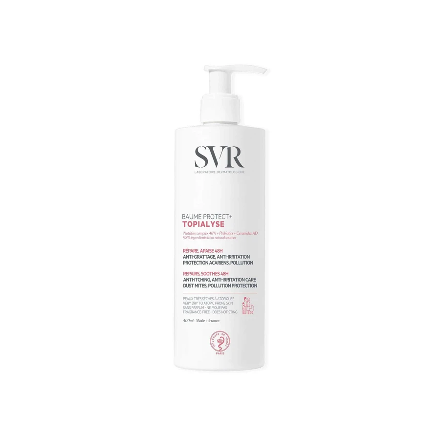 SVR Topialyse Baume Protect+ Бальзам для атопічної та схильної до алергії шкіри, 400 мл: ціни та характеристики