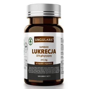Singularis лакрица 22% гліциризин 270 мг, 60 капсул