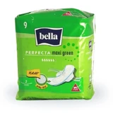 Прокладки Bella Perfecta Maxi Green, Silky Drai, 9 шт.