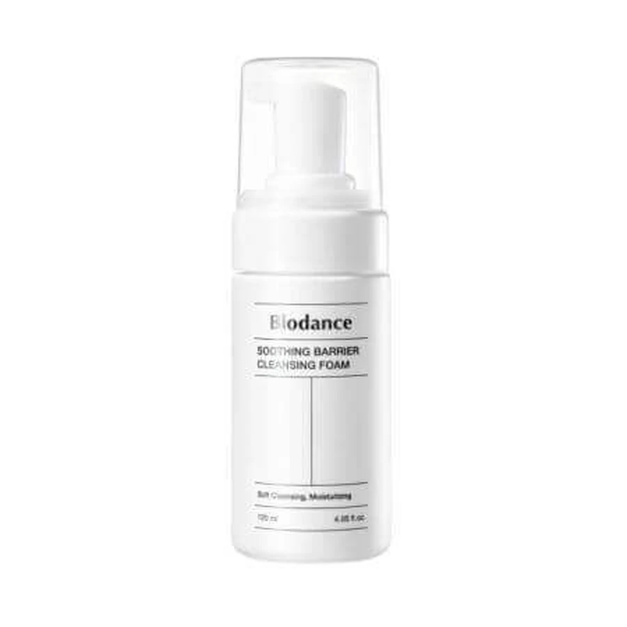 Заспокійлива бар'єрна пінка для вмивання Soothing Barrier Cleansing Foam, 120 мл, Biodance: ціни та характеристики