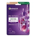 Разглаживающая сыворотка-маска Garnier Pro-Retinol на листе, 22 г