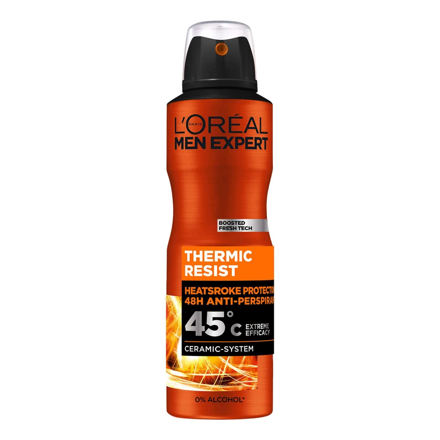 Антиперспирант-спрей для мужчин Thermic Resist Men Expert, 150 мл, Loreal Paris: цены и характеристики
