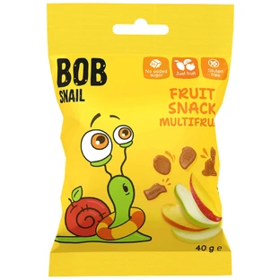 Bob Snail Rulouri de jeleu multifructe, 40 г