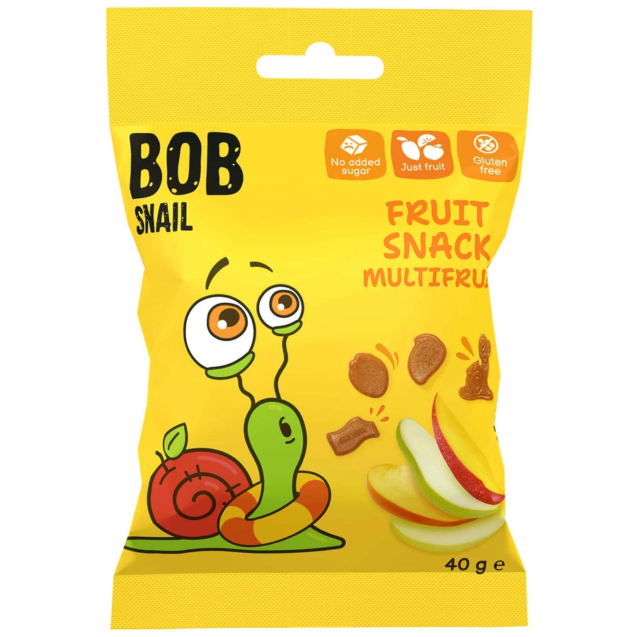 Bob Snail Rulouri de jeleu multifructe, 40 г: цены и характеристики