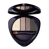 Dr. Hauschka Eye & Brow Eyeshadow & Brow Palette 01 Stone, 5,3 г