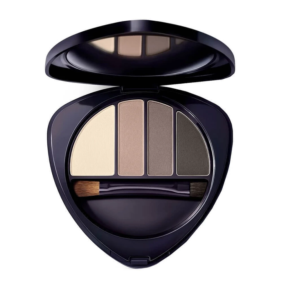 Dr. Hauschka Eye & Brow Eyeshadow & Brow Palette 01 Stone, 5,3 г: ціни та характеристики