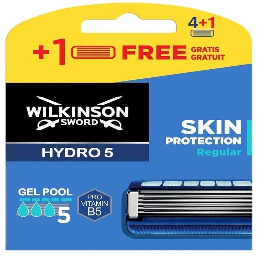 Змінні леза Wilkinson Hydro 5 Skin Protection для чоловіків, 5 шт.: ціни та характеристики