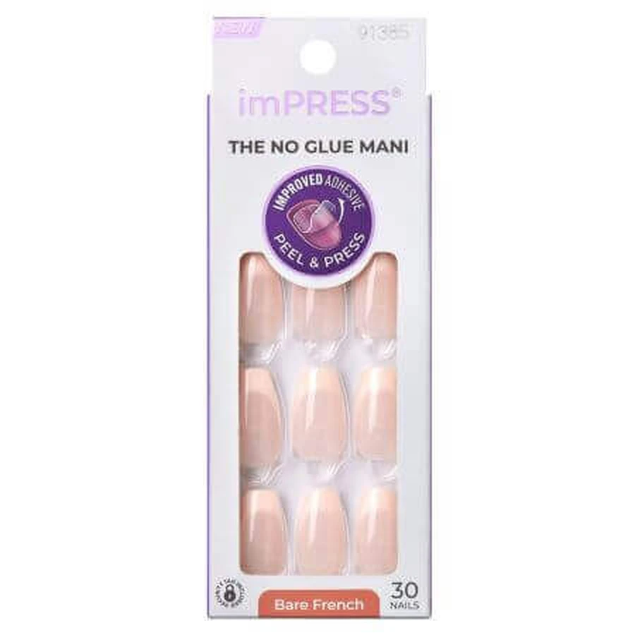Накладные ногти Genuine Medium Impress, 30 штук, Kiss: цены и характеристики