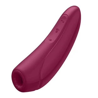 Satisfyer Curvy 1+ бесконтактный стимулятор с отсосом и вибрацией Rose Red