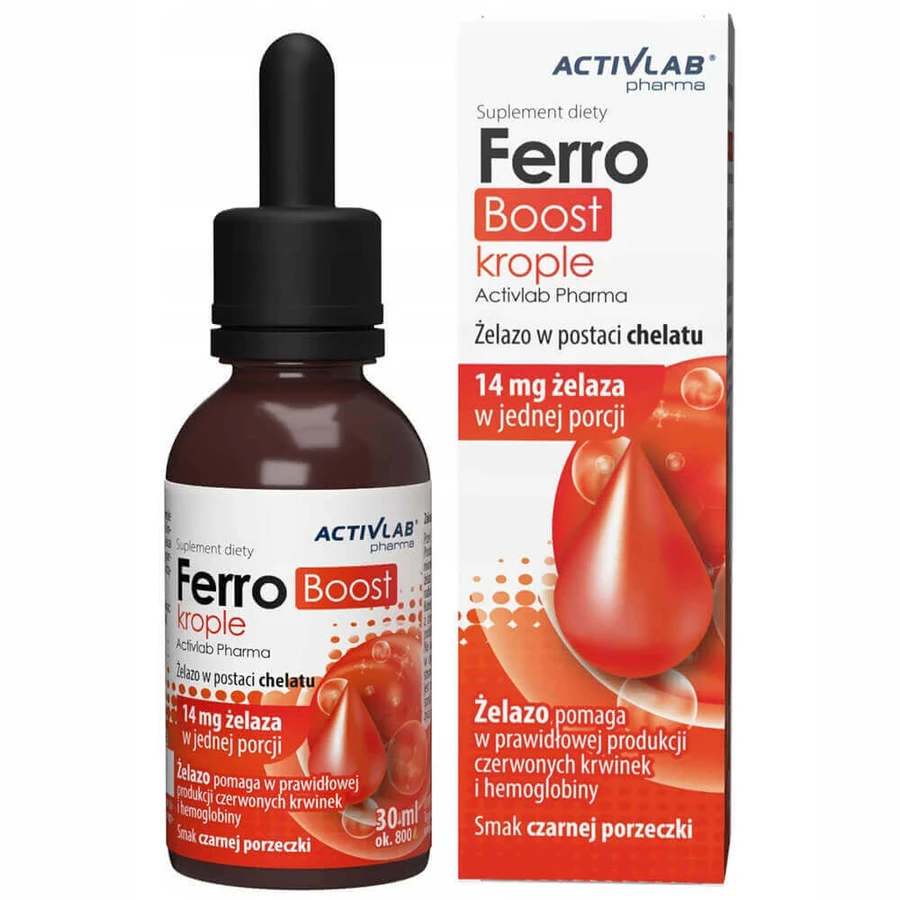 ActivLab Pharma FerroBoost, краплі, 30 мл: ціни та характеристики