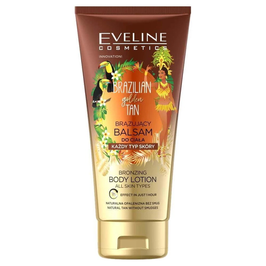 Бронзуючий бальзам для тіла Eveline Cosmetics Brazilian Body, 150 мл: ціни та характеристики