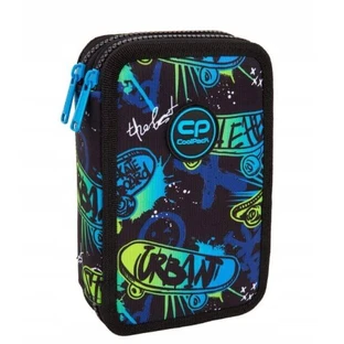 Подвійний пенал Coolpack із спорядженням Jumper 2 Skate Night