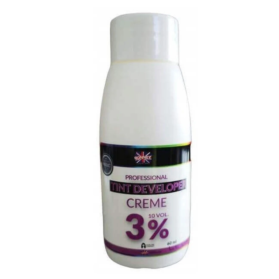 Ronney Professional Tint Developer Creme перекись водорода для бровей и ресниц 3% 10 об., 60 мл: цены и характеристики