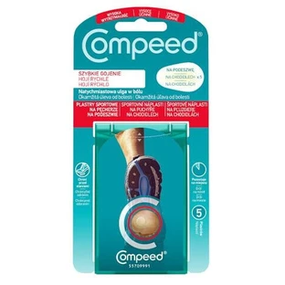 Compeed Sports Patches for Sole Blisters, 5 шт