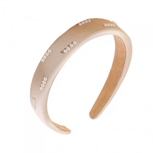 Повязка для волос Ecarla Cream Pearl