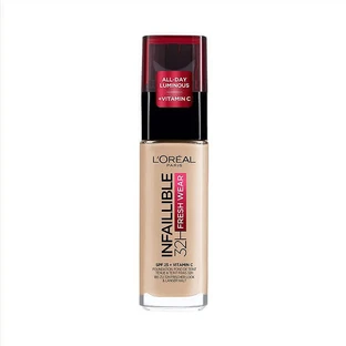 L Oreal Paris Infallible 32H стійка основа для обличчя 130 Cool Rose, 30 мл