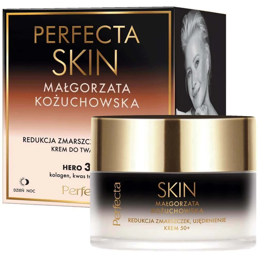 Perfecta Skin Małgorzata Kożuchowska Укрепляющий дневной и ночной крем 50+, 50 мл: цены и характеристики