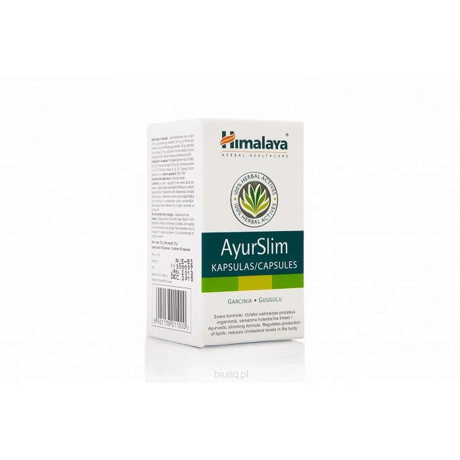 Himalaya AyurSlim 60 капсул: ціни та характеристики