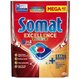 Капсулы для посудомоечной машины Somat Excellence Premium 5-в-1, 42 штуки