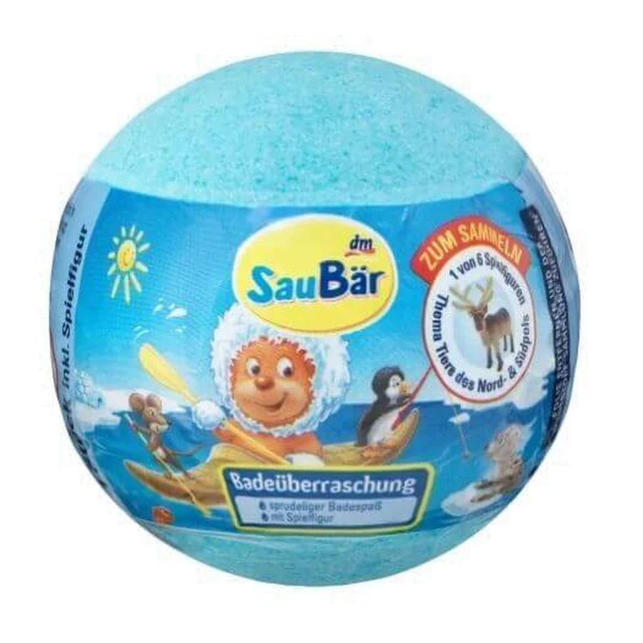 SauBear, бомбочка для ванни для дітей, 1 шт: ціни та характеристики