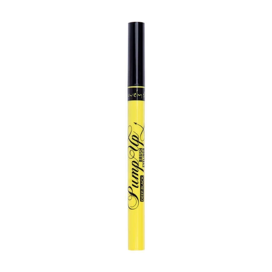 Подводка для глаз Lovely Pump Up Brush Black с точной кисточкой Deep Black: цены и характеристики