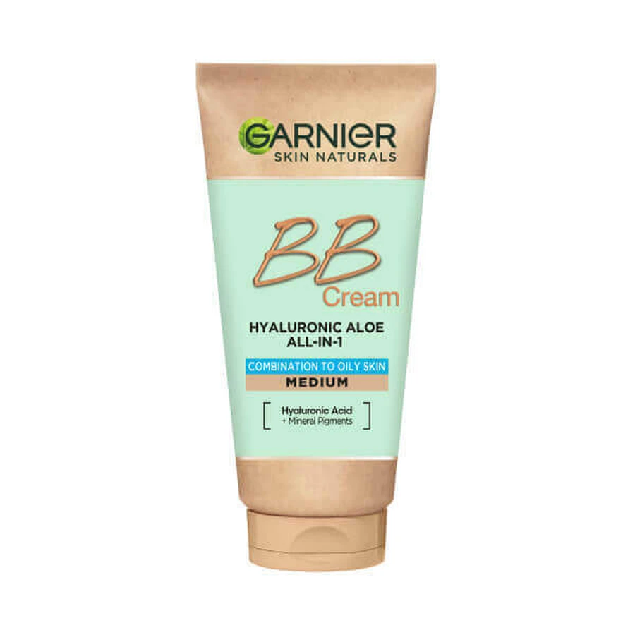 Garnier Hyaluronic Aloe All-In-1 BB Cream Увлажняющий BB-крем средней фиксации, 50 мл: цены и характеристики