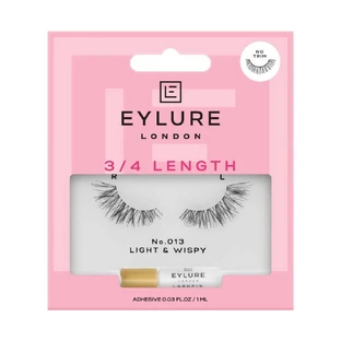 Eylure 3/4 Длина ресниц Искусственные ресницы с клеем для уникального эффекта наращивания № 013