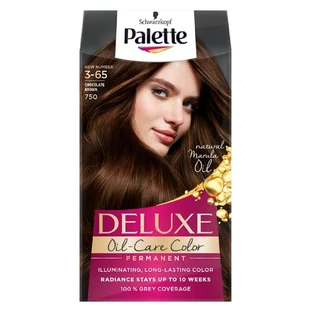 Palette Deluxe Oil-Care Color Цвет с микромаслами 750 (3-65) Шоколад Brz