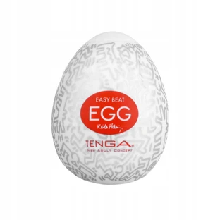 Одноразовый мастурбатор в форме яйца Easy Beat Egg от Keith Haring Party