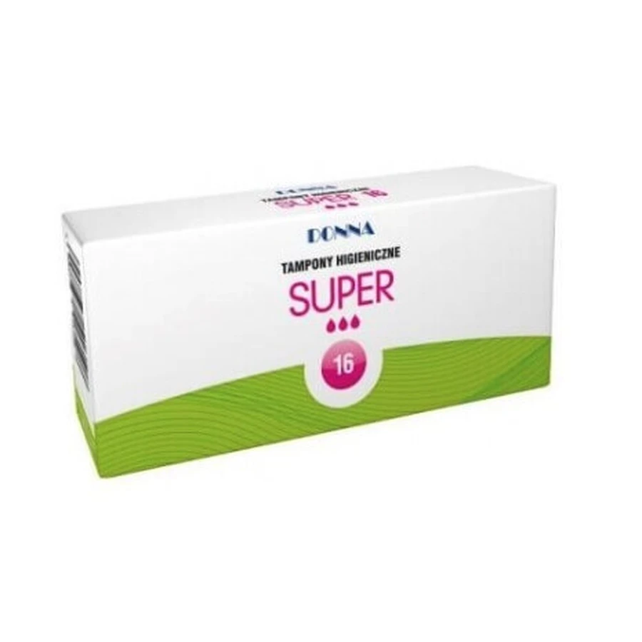 Гигиенические тампоны, Donna New, Super, 16 штук: цены и характеристики