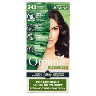 Органічна поживна фарба для волосся Joanna Naturia 342 кава