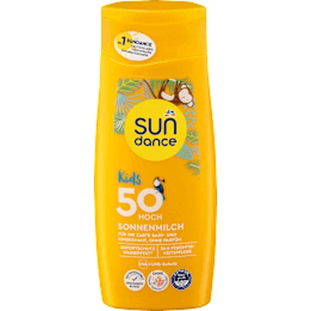 SUNDANCE Молочко для засмаги з дуже високим фактором захисту SPF 50, 200 мл: ціни та характеристики