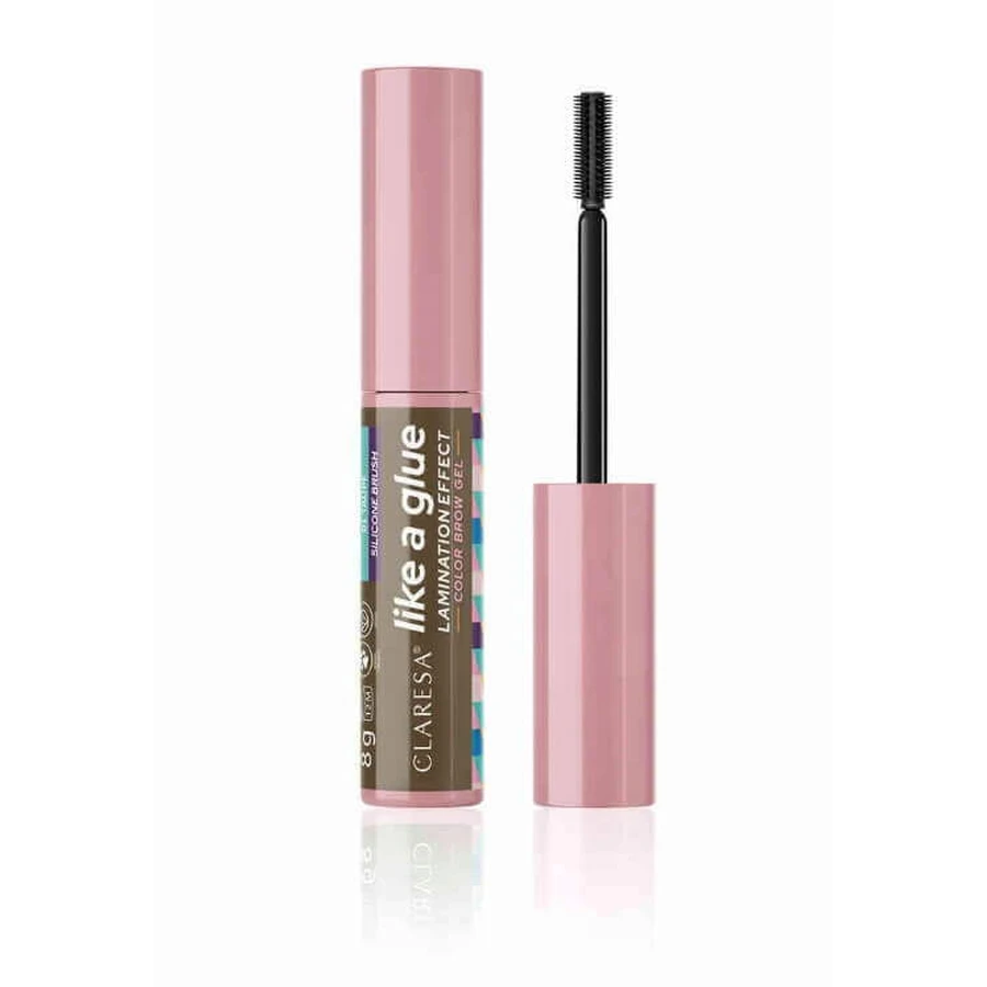 Claresa Like a Glue el for eyebrows Taupe 01, 8 г: цены и характеристики