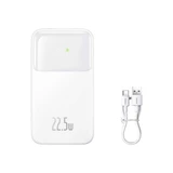 Baseus Comet Series Powerbank with Display 10000mAh 22.5W - White + USB-A - USB-C Cable
