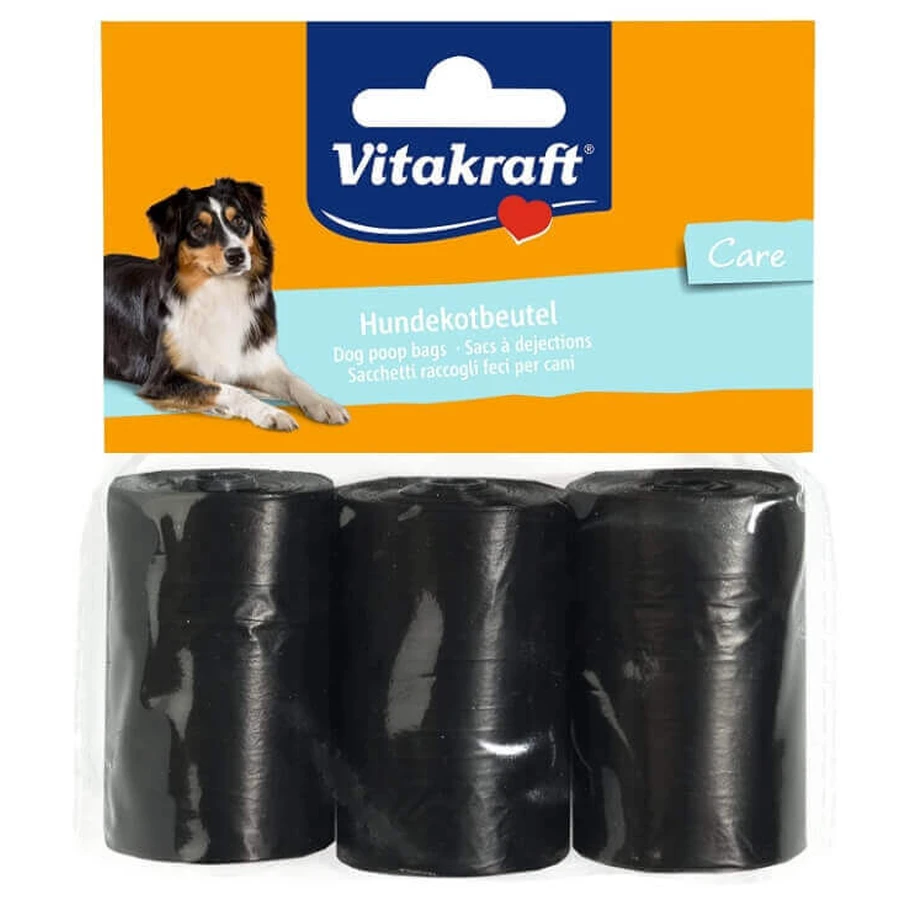 Vitakraft, Пакети для собачих відходів, 3 x 20 шт: ціни та характеристики