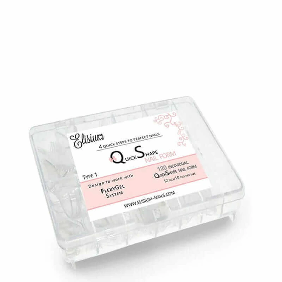 Elisium Quick Shape Nail Form Type1 Формы для ногтей, 120 шт.: цены и характеристики